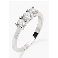 Ringe Amen Dame Lady in Silber Zircone ANTRBB40-18 - ANTRBB40-18